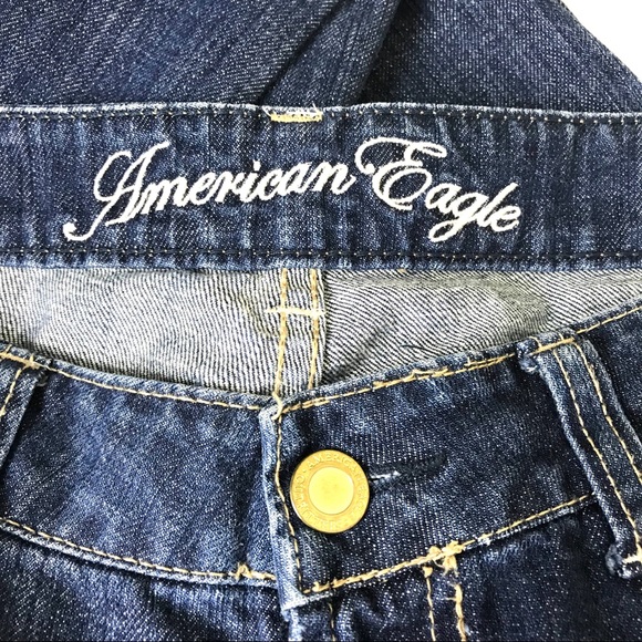 American Eagle Favorite Boyfriend Jeans Sz 8 Women - Picture 6 of 8